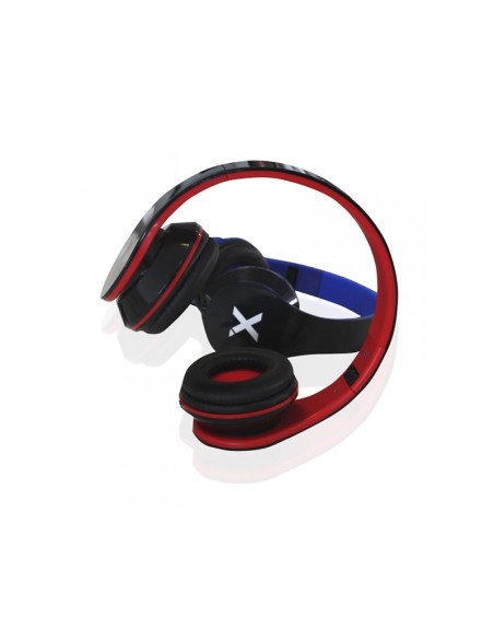 Approx DJ Jazz Supraaural Diadema Negro, Rojo