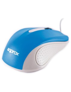 Approx appOMLITELBV2 ratón USB Óptico 1000 DPI