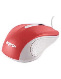 Approx appOMLITERV2 ratón USB Óptico 1000 DPI