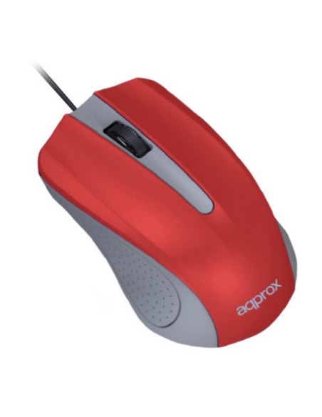 Approx appOMLITERV2 ratón USB Óptico 1000 DPI