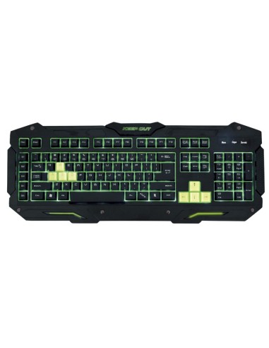 KeepOut F89 teclado USB Negro