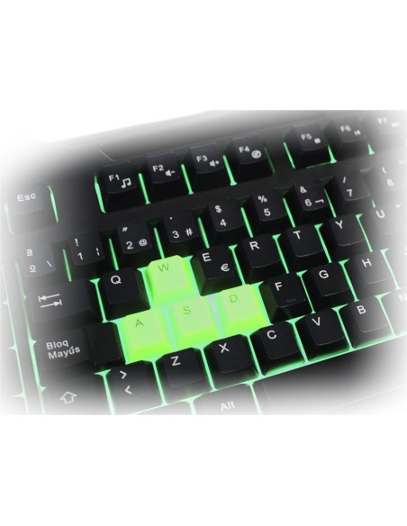 KeepOut F89 teclado USB Negro