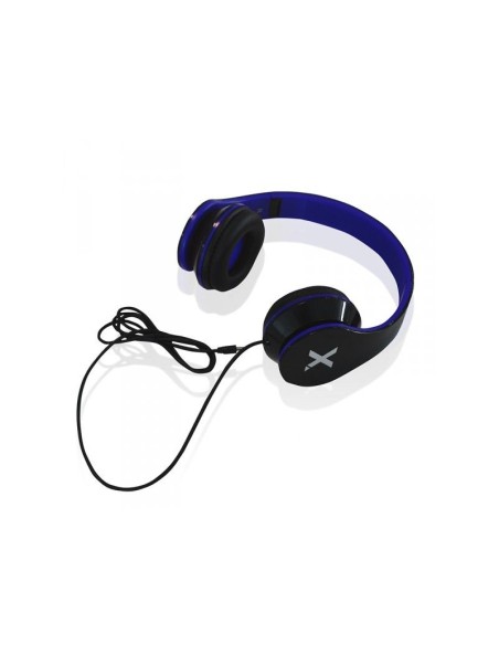 Approx DJ Jazz Supraaural Diadema Negro, Azul