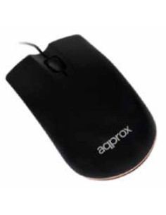 Approx APPOMNBO ratón USB Óptico 800 DPI