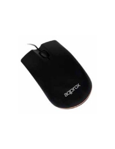 Approx APPOMNBO ratón USB Óptico 800 DPI