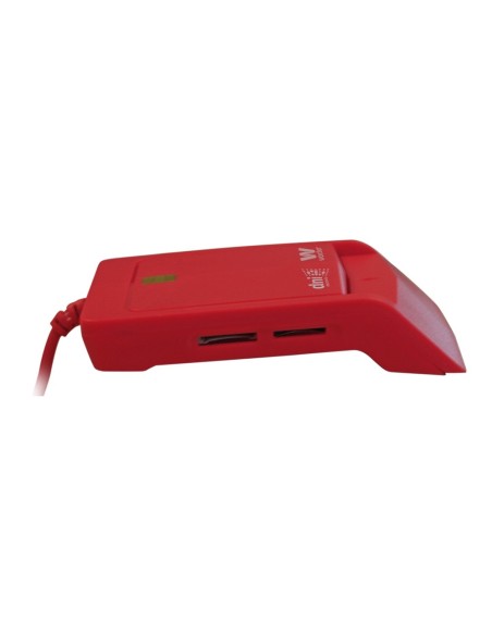 Woxter PE26-148 lector de tarjeta inteligente Interior Rojo USB 2.0