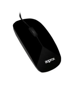 Approx appOMA02B ratón USB Óptico 1000 DPI Ambidextro