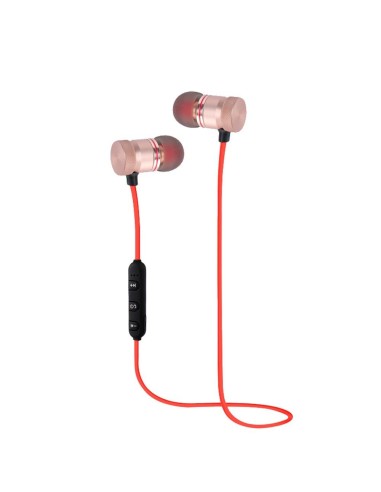 Woxter Airbeat BT-7 Auriculares Dentro de oído Oro, Rojo