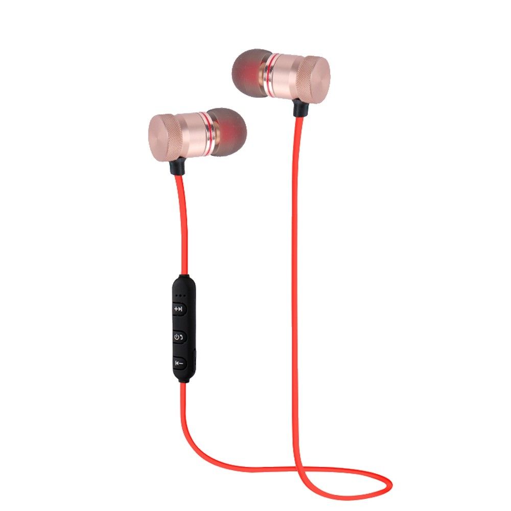 Woxter Airbeat BT-7 Auriculares Dentro de oído Bluetooth Oro, Rojo