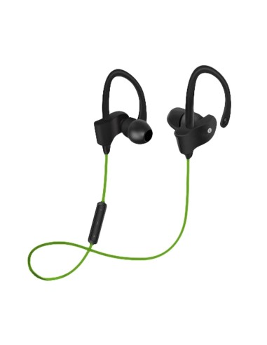 Woxter Airbeat BT-9 Auriculares gancho de oreja, Dentro de oído Negro, Verde