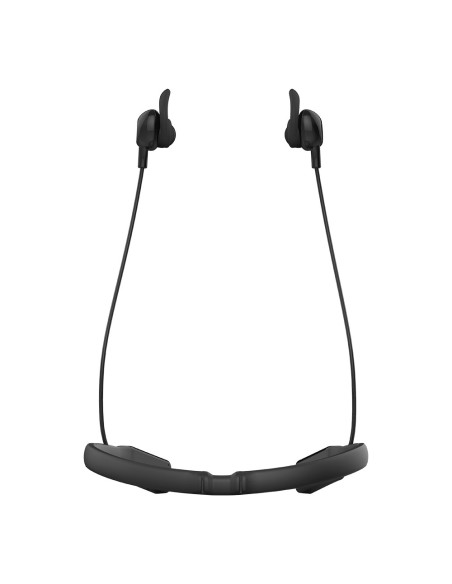 Woxter Airbeat ANC auriculares para móvil Binaural Dentro de oído, Banda para cuello Negro, Gris
