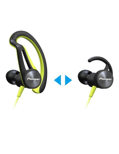 Pioneer E7 auriculares para móvil Binaural Dentro de oído Amarillo