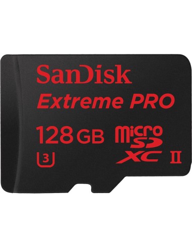 Sandisk Extreme Pro 128GB memoria flash MicroSDXC Clase 10 UHS-II