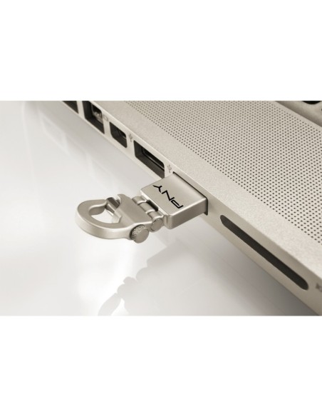 PNY Micro Hook Attaché 64GB unidad flash USB USB tipo A 2.0 Oro