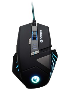 NACON PCGM-300 ratón USB Óptico 2500 DPI mano derecha