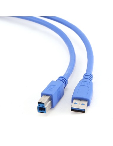 Gembird USB 3.0 A - USB 3.0 B, 0.5m cable USB 0,5 m 3.0 (3.1 Gen 1) USB A USB B Azul