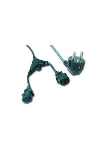 Gembird PC-186-ML6 cable de transmisión Negro 2 m CEE7 4