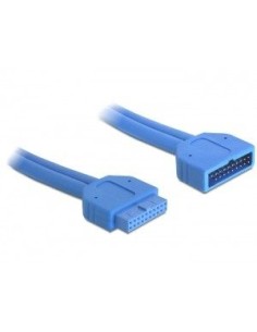 DeLOCK 82943 cable USB 0,45 m 3.2 Gen 1 (3.1 Gen 1) Azul