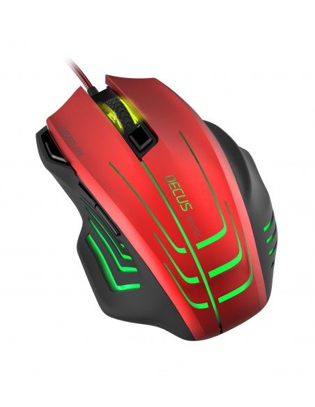 SPEEDLINK Decus Respec ratón USB Óptico 5000 DPI mano derecha