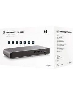 Elgato 10DAC8501 hub de interfaz Thunderbolt 3 40000 Mbit s Negro, Gris