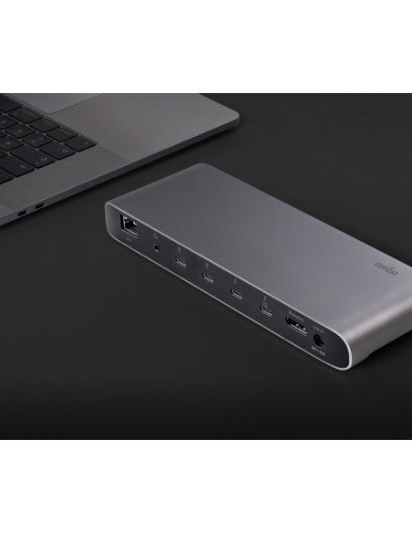Elgato 10DAC8501 hub de interfaz Thunderbolt 3 40000 Mbit s Negro, Gris