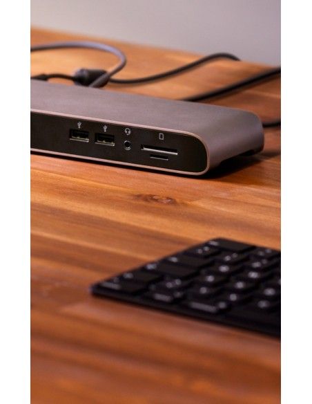 Elgato 10DAC8501 hub de interfaz Thunderbolt 3 40000 Mbit s Negro, Gris