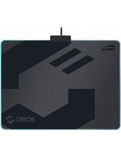 SPEEDLINK SL-620105-BK alfombrilla para ratón Negro, Gris Alfombrilla de ratón para juegos