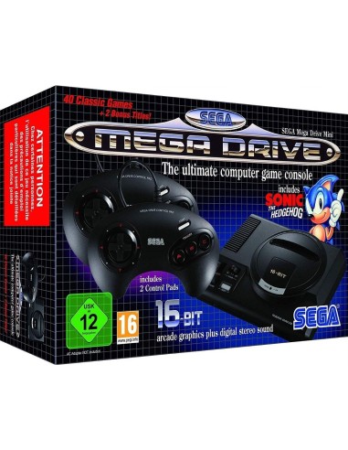 Koch Media SEGA Mega Drive Mini Negro