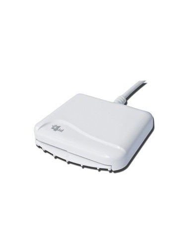 azufre presión Simpático Bit4id miniLector EVO lector de tarjeta inteligente Interior USB 2.0 Blanco