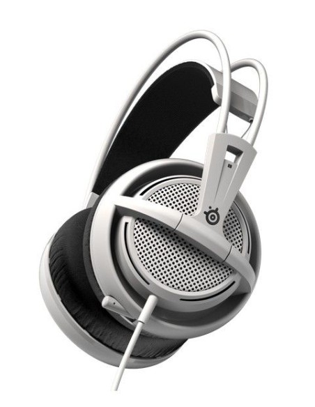Steelseries Siberia 200 Binaural Diadema Negro, Blanco