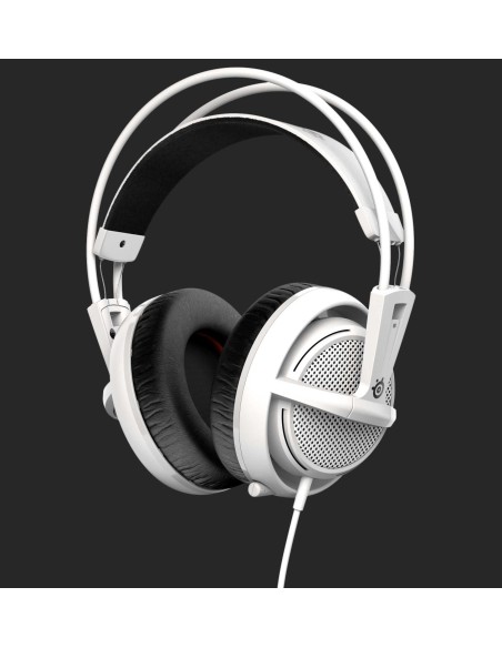 Steelseries Siberia 200 Binaural Diadema Negro, Blanco
