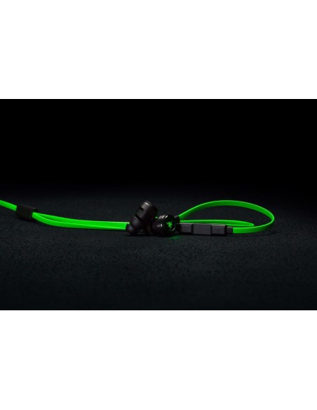 Razer RZ04-02090100-R3G1 auriculares para móvil Binaural Dentro de oído Negro, Verde Alámbrico