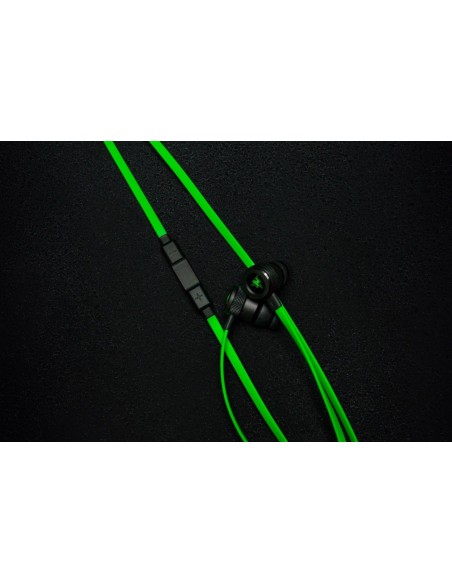 Razer RZ04-02090100-R3G1 auriculares para móvil Binaural Dentro de oído Negro, Verde Alámbrico