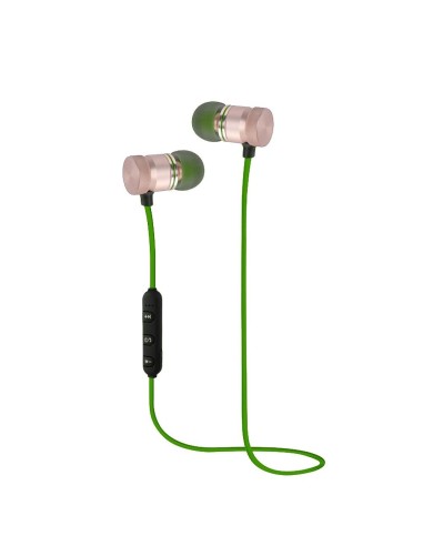 Woxter Airbeat BT-7 Auriculares Dentro de oído Oro, Verde