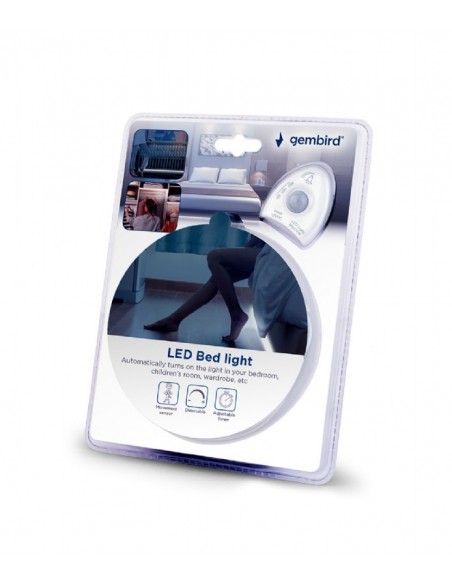 Tira autoadhesiva de luz LED con sensor de movimiento