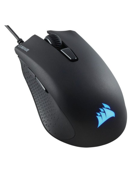Corsair Harpoon RGB ratón USB Óptico 6000 DPI mano derecha Negro