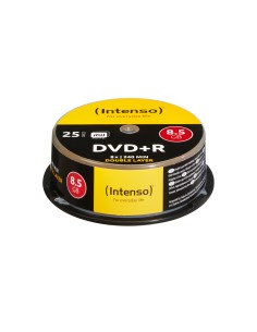 Intenso DVD+R 8.5GB 8x Double Layer 25er Cakebox 8,5 GB 25 pieza(s)