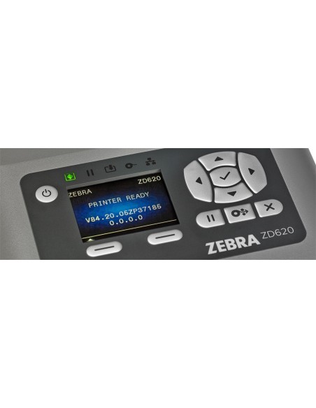 IMPRESORA ZEBRA ZD620 4" TT 203 DPI LCD USB SERIE ETHERNET 802.11 BT
