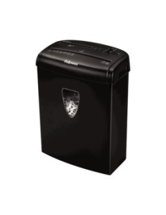 Fellowes H-8Cd triturador de papel Corte cruzado 23 cm Negro