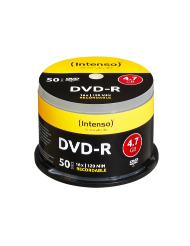 Intenso DVD-R 4.7GB, 16x 4,7 GB 50 pieza(s)