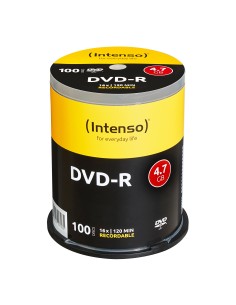 Intenso DVD-R 4.7GB 4,7 GB 100 pieza(s)