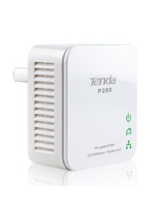 Tenda P200 adaptador de red powerline 200 Mbit s Ethernet Blanco 1 pieza(s)