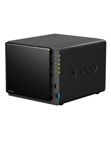 Synology DS415play reproductor multimedia y grabador de sonido Negro
