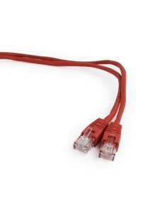 CABLE RED GEMBIRD UTP CAT5E 1M ROJO