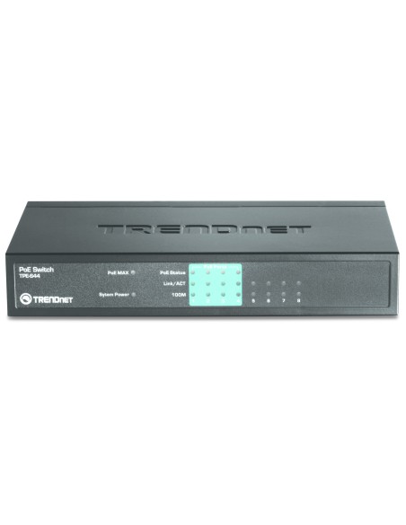 Trendnet TPE-S44 switch No administrado Azul Energía sobre Ethernet (PoE)