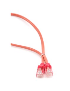 Gembird Patch Cord Cat.5e UTP 0.25m cable de red 0,25 m Cat5e U UTP (UTP) Rojo