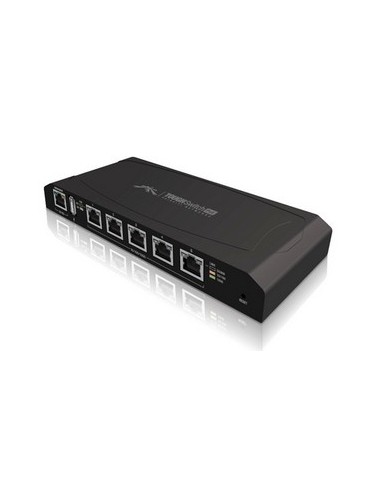 Ubiquiti Networks TS-5-POE switch Gigabit Ethernet (10 100 1000) Negro Energía sobre (PoE)