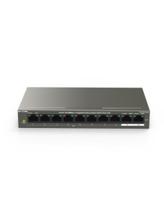 IPCOM POE SWITCH F1110P-8-102W 2 GIGABIT PORT DESKTOP SWITCH WITH 8 POE PORTS (F1110P-8-102W)