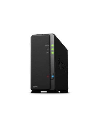 Synology DiskStation DS116 servidor de almacenamiento Ethernet Compacto Negro NAS