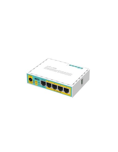 Mikrotik hEX PoE lite router Ethernet Blanco